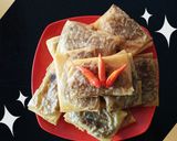 Foto langkah ke 4 dari resep Lumpia Bihun Tahu Kari Pedas.