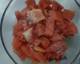 A picture of step 1 of Chilled Watermelon Gazpacho.