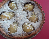 Foto del paso 7 de la receta: Tarta de chocolate y pera en almíbar