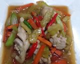 รูปขั้นตอนการทำที่ 5 ของ ไก่ผัดมะระ