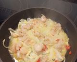 Foto del paso 2 de la receta Salteado de espinacas con Gambas