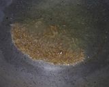 A picture of step 3 of Palak Paneer with Very Less Masala.