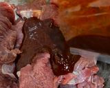 Foto langkah ke 2 dari resep Rendang Daging Bumbu Praktis.
