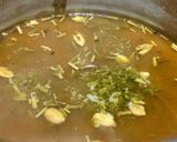 A picture of step 2 of Kashmiri tea.