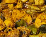 Foto langkah ke 6 dari resep Rendang Tahu Dan Ayam.