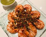 รูปขั้นตอนการทำที่ 3 ของ กุ้งคั่วพริกเกลือ