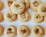 A picture of step 4 of Custard Nankhatai.