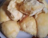 Foto langkah ke 5 dari resep Roti sobek keju manis teflon.
