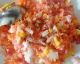 A picture of step 3 of Semolina uttapam.
