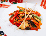 Foto del paso 3 de la receta: Wok de vegetales y pollo