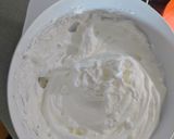 A picture of step 4 of Chestnut and cognac Yule log (buche Mont-Blanc).