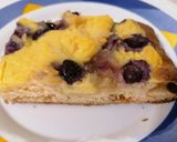 Foto del paso 4 de la receta: 77. Coca Sant Joan de crema y arándanos / Panificadora