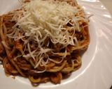 Foto del paso 5 de la receta Espaguetis con atún y salsa tomate a la mostaza