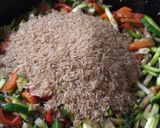 Foto del paso 7 de la receta: Arroz integral con verduras