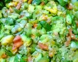 Foto del paso 1 de la receta: Arroz integral con verduras ☺😉😍