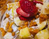 A picture of step 3 of Creamy Fruit Salad.