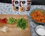 A picture of step 3 of Gobhi Manchurian Chinese style.