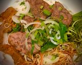 A picture of step 10 of Bún Bò Huế.