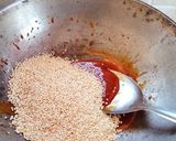 A picture of step 3 of Till gud ki chikki 😋😋😋😋.