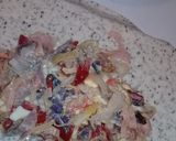 Foto del paso 2 de la receta: Tarta de chía con relleno  de repollo y algo más