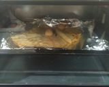 A picture of step 6 of Santa chapati pizza.