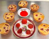 A picture of step 11 of Eggless Strawberry Muffins With Strawberry Buttercream Frosting.
