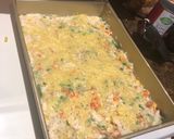 A picture of step 24 of White sauce cheesy chicken casserole.