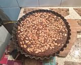 Foto del paso 9 de la receta: Torta vegana de cacao y limón con maní 🍫🍋