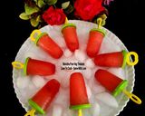 A picture of step 4 of Rose Shikanji Ice Candy Popsicles.
