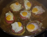 Foto del paso 3 de la receta: Hamburguesitas guisadas con jamón