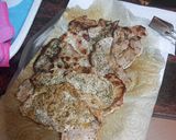 Foto del paso 3 de la receta: Cinta de lomo de cerdo a la plancha con verduras cocidas