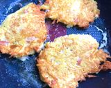 Tojásos reszelt krumpli, tökkel és krinolinnal recept fázis 4 fotója