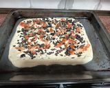Foto del paso 4 de la receta: Focaccia de aceitunas negras y tomate