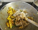 A picture of step 4 of Fish with pumpkin.