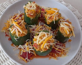 Foto del paso 6 de la receta: Calabacines rellenos de chorizo