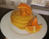Pas rețetă Pancakes cu portocale 7 fotografie