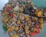 Foto langkah ke 2 dari resep Oseng Kerang Tempe.