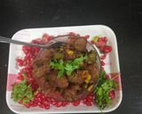 A picture of step 8 of Spicy Soya Manchurian Chilli.