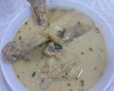 A picture of step 7 of Chicken shahi white korma.