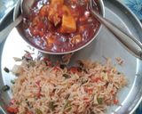 A picture of step 9 of Paneer Chilli(gravy).
