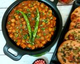 દાડમ દાણા મસાલા છોલે જૈન (Pomegranate Masala Chickpeas Jain Recipe In Gujarati) રેસીપી સ્ટેપ5ફોટો