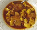 Foto del paso 3 de la receta: Patatas con pollo y salsa de cerveza