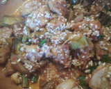 Foto del paso 2 de la receta: Sartén de arroz con pollo, setas y alcachofas
