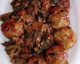 A picture of step 6 of Veg manchurian.