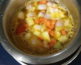 A picture of step 2 of Masoor dal Sambar.