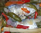 Foto langkah ke 8 dari resep Ikan peda kukus pelangi.