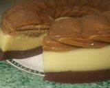Foto langkah ke 10 dari resep Pudding Marie Regal 3 lapis.