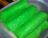 Foto langkah ke 2 dari resep Es Pisang ijo dadar.