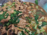 Ayam Cah Jamur a la Bakmi GM