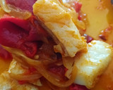 Foto del paso 7 de la receta: Bacalao desalado con chips de su propia piel 🌞🌞🌞